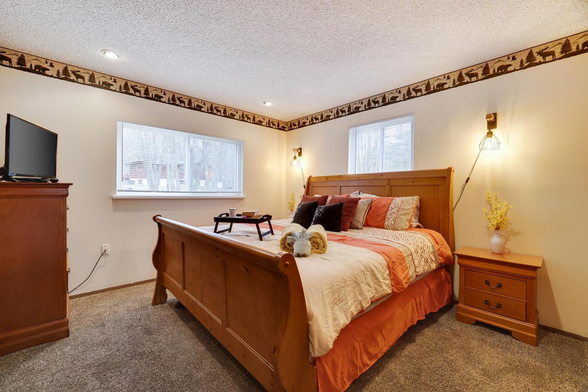 Woodland Escape-0.6mile To Pet Friendly Lake Harmony